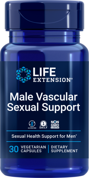 Life Extension m?nnliche vaskul?re sexuelle Unterst?tzung f?r M?nner, 30 Kapseln