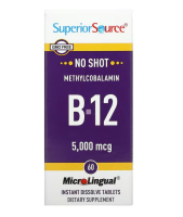Superior Source, Methylcobalamin B-12, 5.000 mcg, 60...