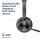 Poly - Voyager Focus 2 UC USB-A Headset (Plantronics) - Bluetooth Dual-Ear (Stereo) Headset with Boom Mic - USB-A PC/Mac Compatible - Active Noise Canceling - Works with Teams, Zoom & more