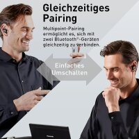 Technics EAH-AZ60E-S, BITTE LESEN, Kabellose Ohrhörer mit Geräuschunterdrückung, Multipoint-Bluetooth, komfortable In-Ear-Kopfhörer mit integriertem Mikrofon, anpassbare Passform, bis zu 7 Stunden Spielzeit, Silber