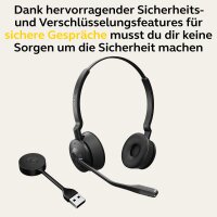 Jabra Engage 55 Schnurloses Stereo-Headset mit Link 400...