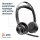 Poly - Voyager Focus 2 UC BITTE LESEN USB-A Headset (Plantronics) - Bluetooth Dual-Ear (Stereo) Headset with Boom Mic - USB-A PC/Mac Compatible - Active Noise Canceling - Works with Teams (Certified), Zoom & more #1